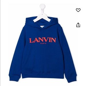 Boys Lanvin hoodie sweatshirt